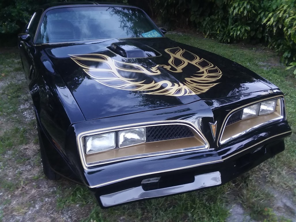 Welcome 76 Trans Am With a 77 Front End