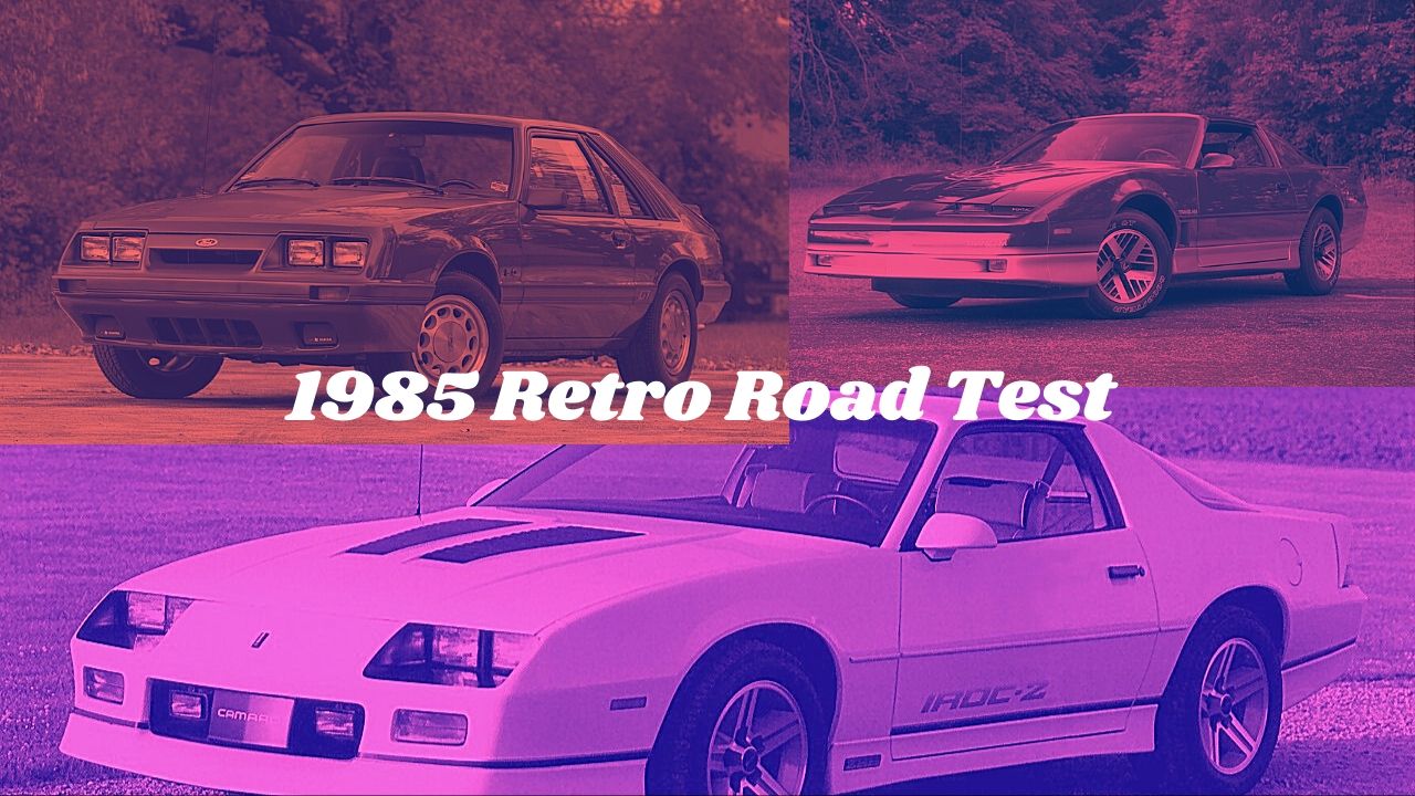 IROC-Z Mustang GT and Trans Am 1985 Road Test
