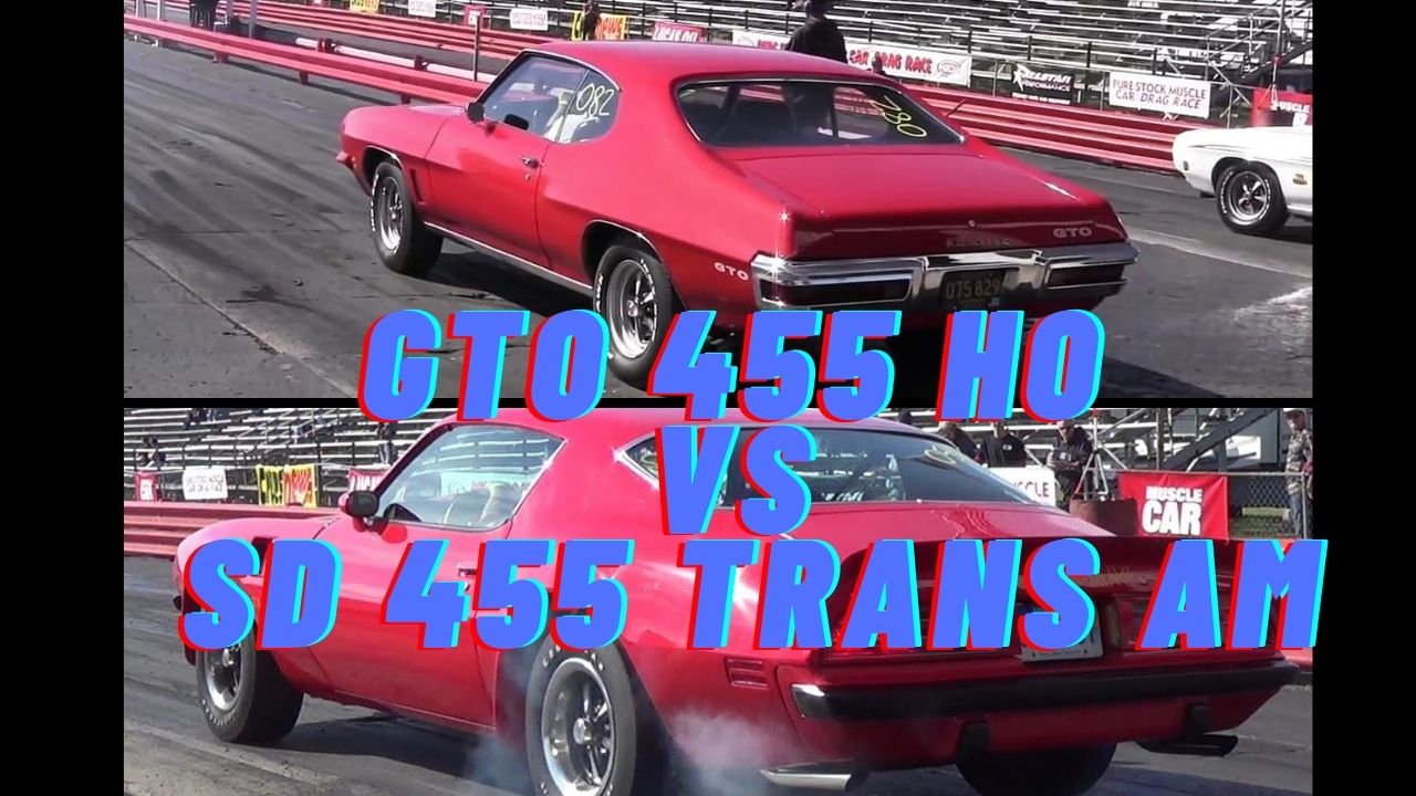 Pontiac Firebird Trans Am races Pontiac GTO