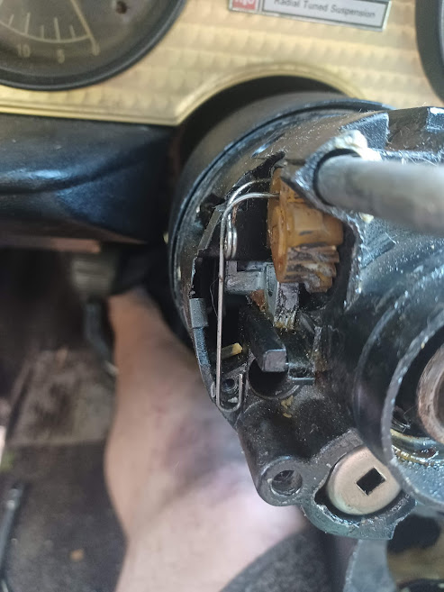 76 Trans Am steering column selector gear service and repair 